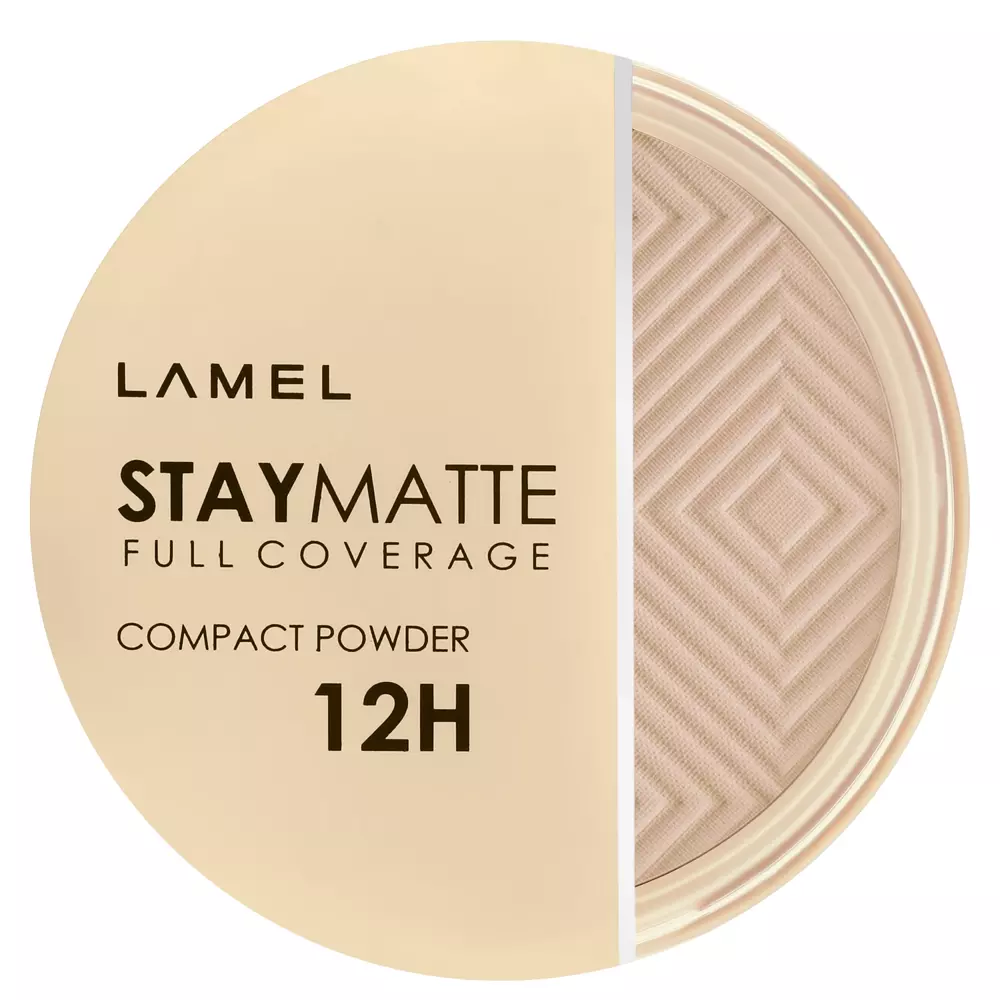 Lamel - Stay Matte Compact Powder - Matowy Puder - 403 - 12g