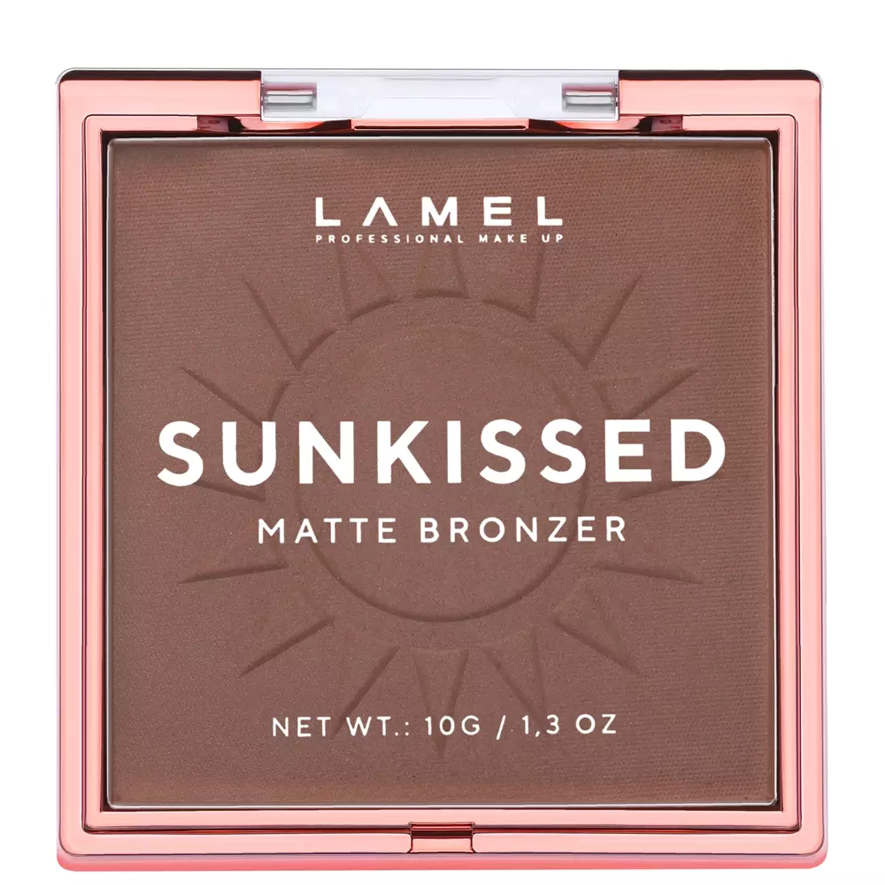 Lamel - Sunkissed Matte Bronzer - Matowy Puder Brązujący - 401 - 10g