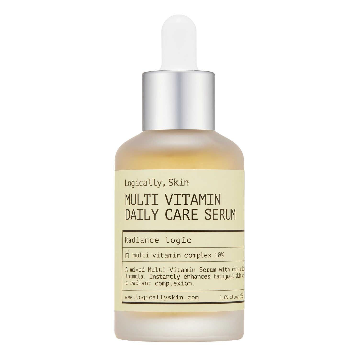 Logically, Skin - Multi Vitamin Daily Care Serum - Rozświetlające Serum Witaminowe do Twarzy - 50ml