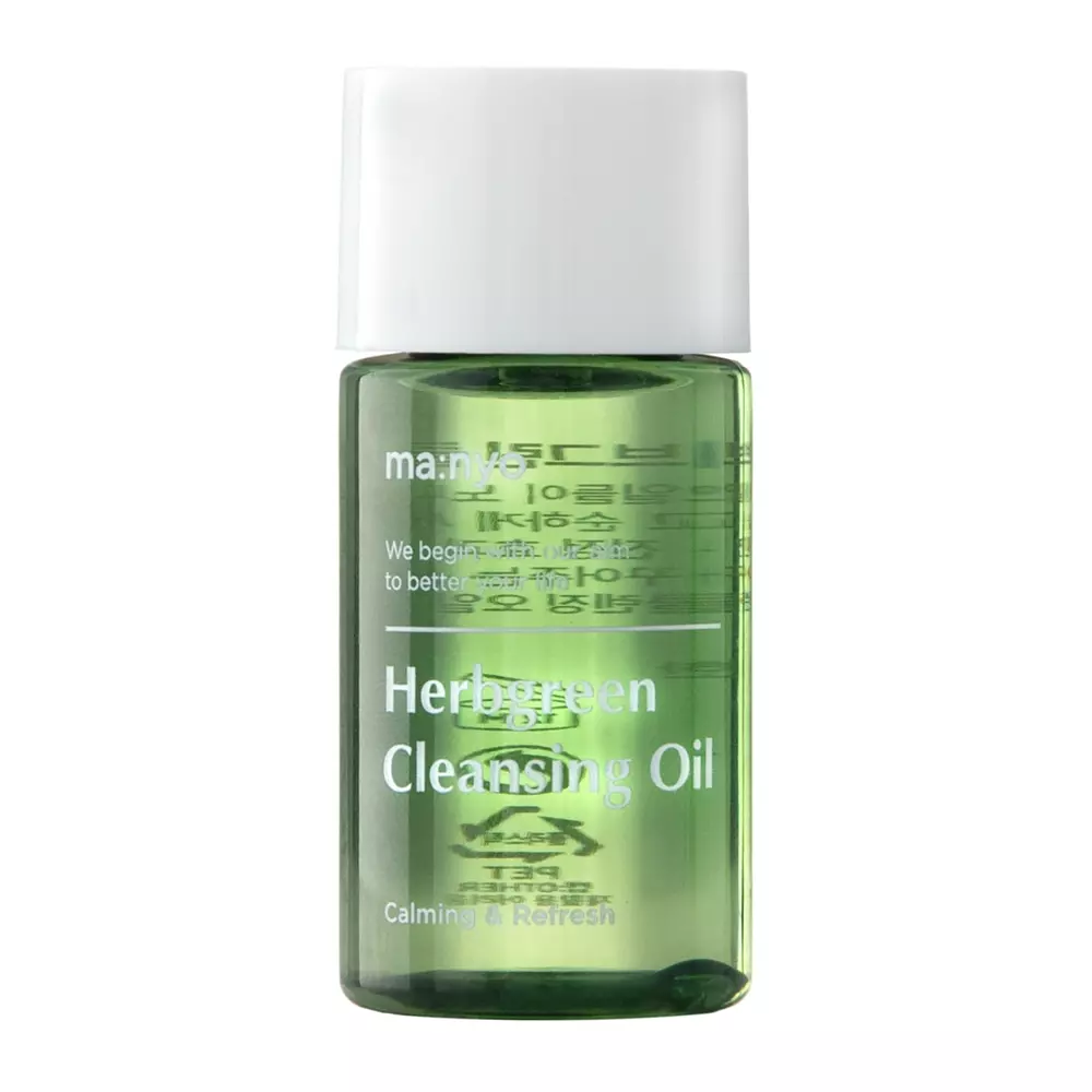 Ma:nyo - Herb Green Cleansing Oil - Oczyszczający Olejek Ziołowy do Twarzy - 25ml  