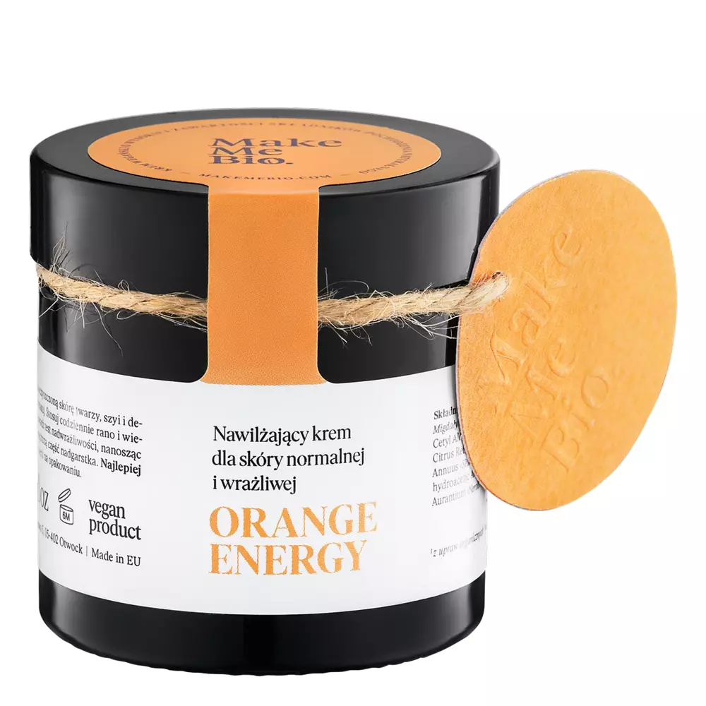 Make Me Bio - Orange Energy - Nawilżający Krem dla Skóry Normalnej i Wrażliwej - 60ml