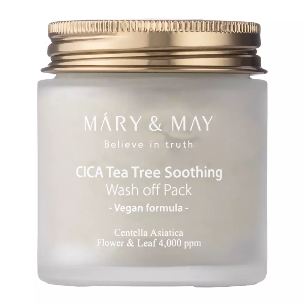 Mary&May - CICA Tea Tree Soothing Wash off Pack - Maseczka Glinkowa - 125g
