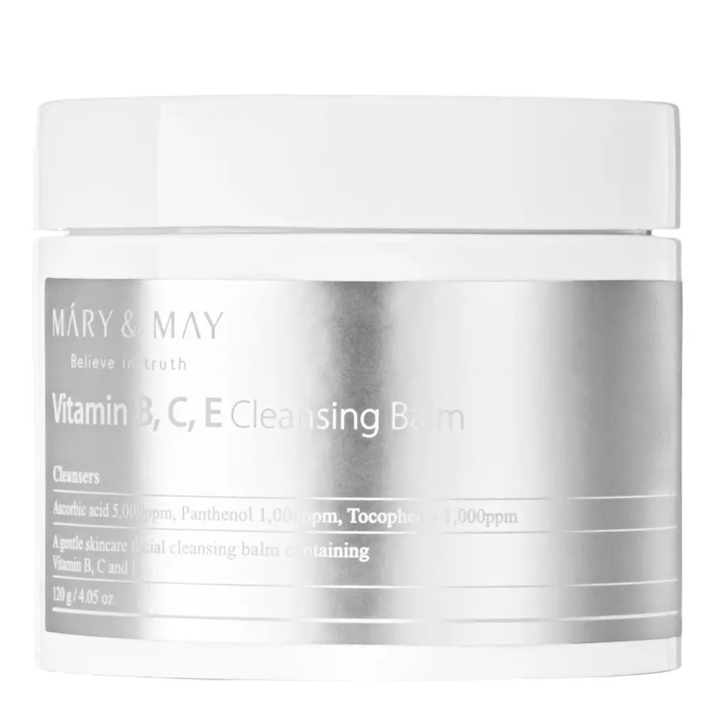 Mary&May - Vitamine B,C,E Cleansing Balm - Delikatny Balsam do Demakijażu z Witaminami B, C, E - 120g