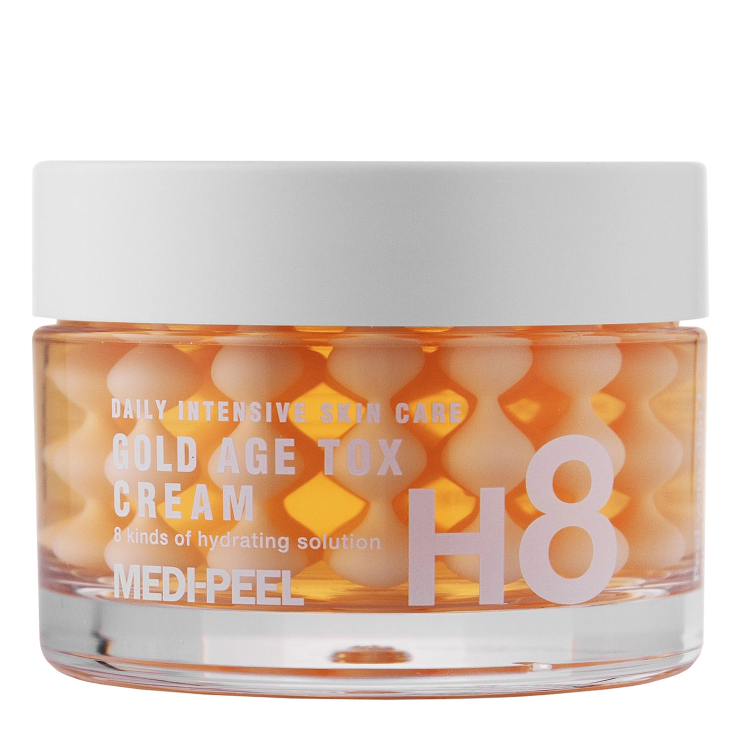 Medi-Peel - Gold Age Tox Cream - Przeciwzmarszczkowy Krem Kapsułkowy z Ekstraktem ze Złotego Jedwabnika - 50ml