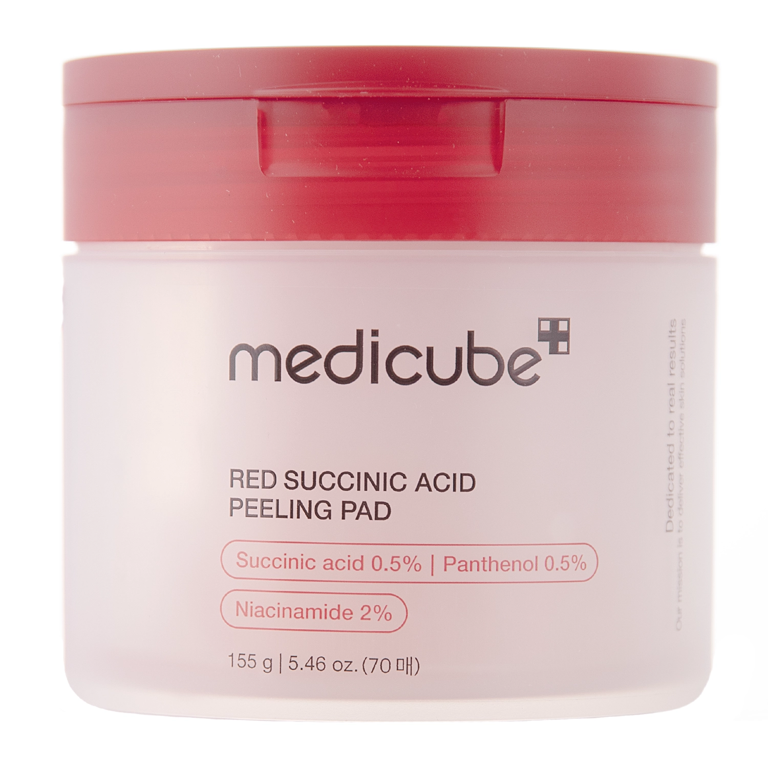 Medicube - Red Succinic Acid Peeling Pad - Złuszczające Płatki do Twarzy - 70szt/155g