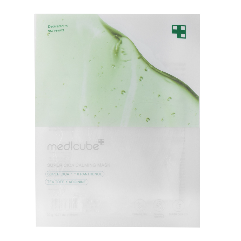 Medicube - Super Cica Calming Mask - Kojąca Maska w Płachcie do Twarzy - 1szt/ 22g