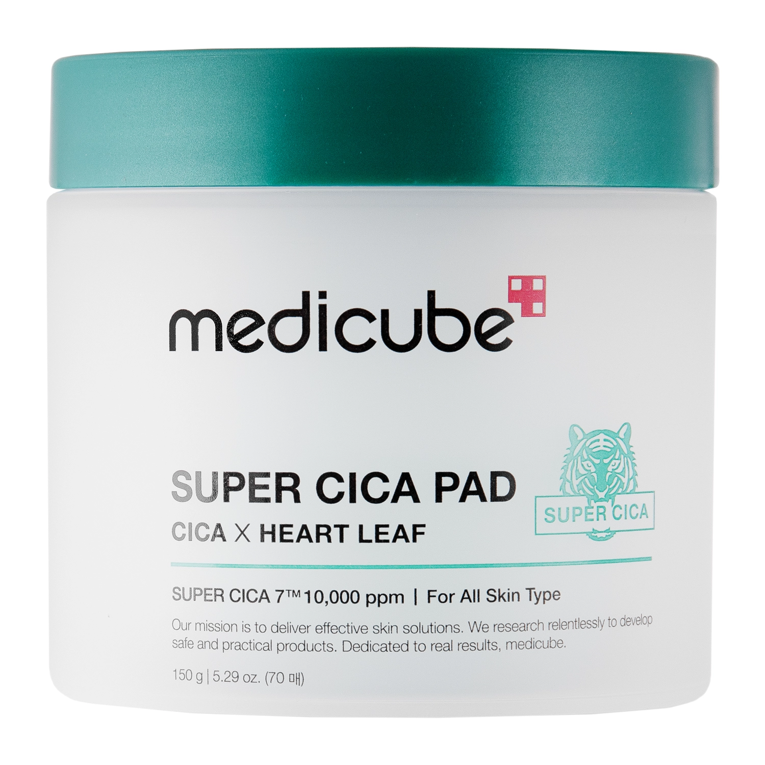 Medicube - Super Cica Pad - Złuszczająco-Kojące Płatki do Twarzy - 70szt/150g