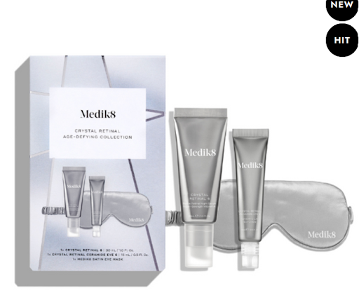 Medik8 - Crystal Retinal Age-Defying Collection - Intensywnie Odmładzający Zestaw Medik8 - 30ml+15ml