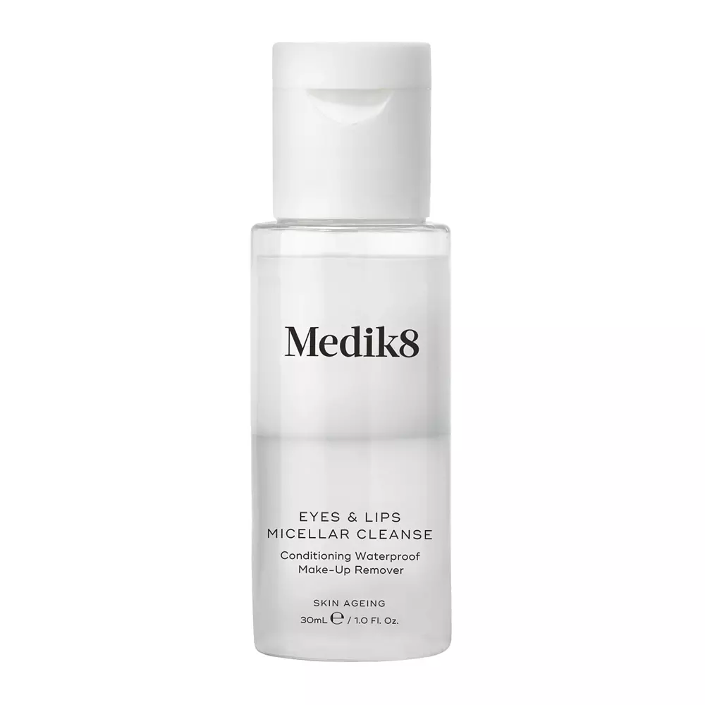 Medik8 - Try Me Size - Eyes & Lips Micellar Cleanse - Trójfazowy Płyn do Demakijażu - 30ml