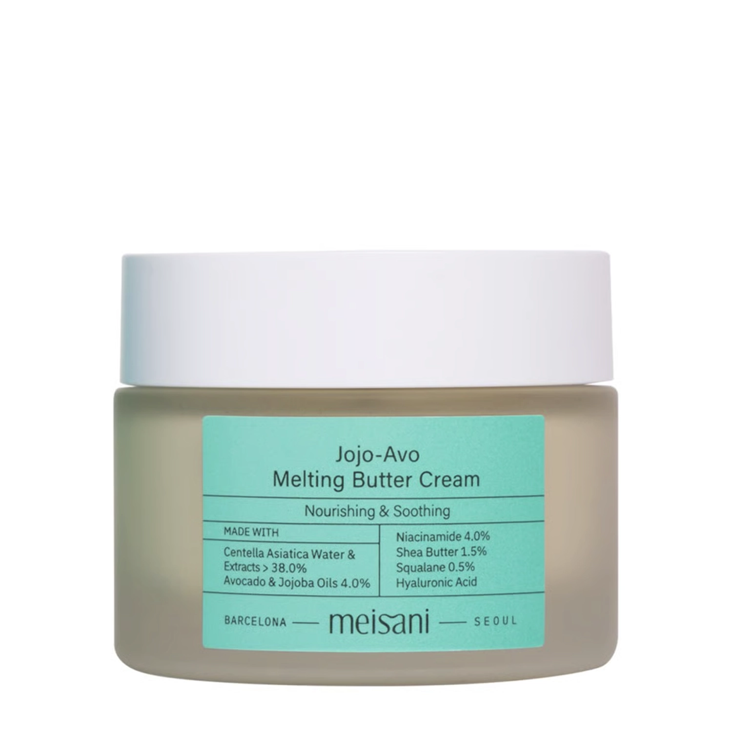 Meisani - Jojo-Avo Melting Butter Cream - Nawilżający Krem do Twarzy - 50ml