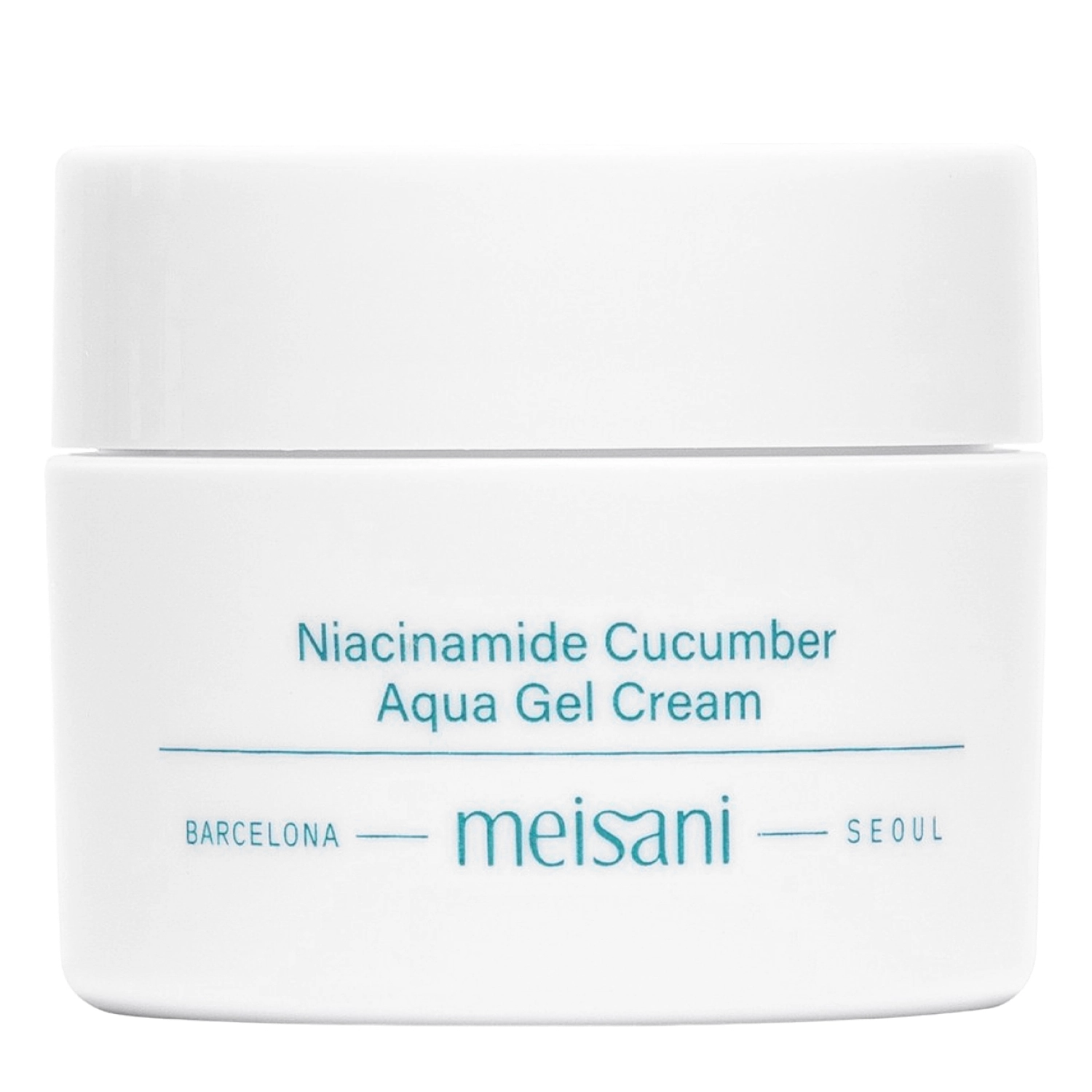 Meisani - Niacinamide Cucumber Aqua Gel Cream - Mini - Nawilżający Krem-Żel do Twarzy - 15ml