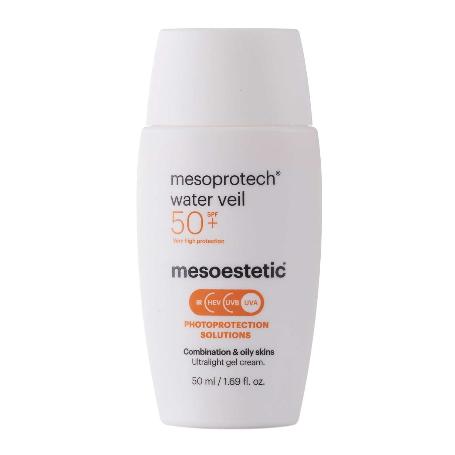 Mesoestetic - Mesoprotech® Water Veil SPF50+ - Lekki Krem Przeciwsłoneczny - 50ml