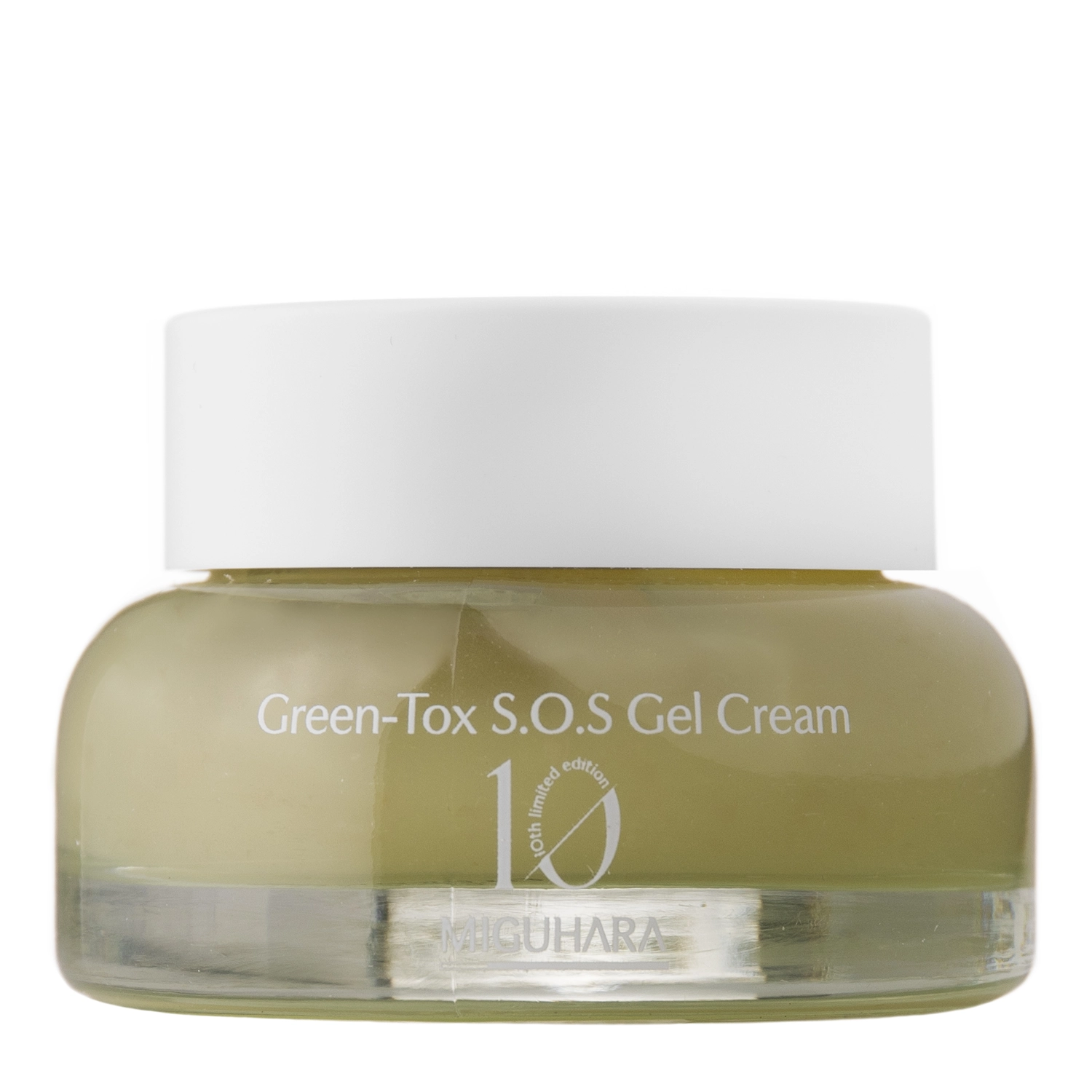 Miguhara - Green-Tox S.O.S Gel Cream - Krem-Żel do Twarzy z Ekstraktem z Zielonej Herbaty Jeju - 50ml