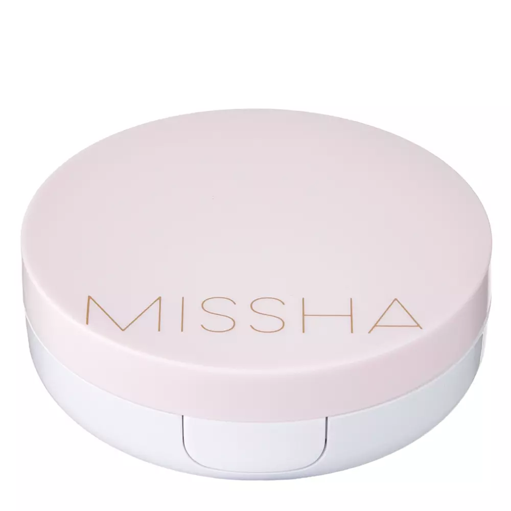 Missha - Magic Cushion Cover Lasting SPF50+/PA+++ - Podkład w Poduszce z Filtrem - #21 Neutral Light Beige - 15g