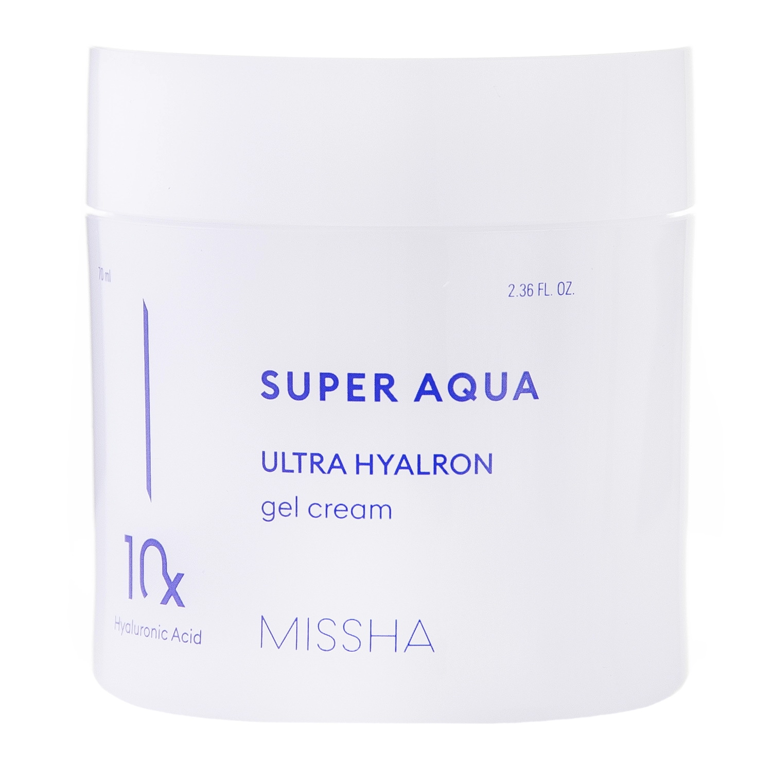 Missha - Super Aqua Ultra Hyalron Gel Cream - Nawilżający Krem do Twarzy - 70ml