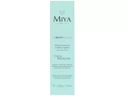 Miya - My Beauty Essence - Coco Beauty Juice - Aktywna Esencja do Twarzy - Kokos, Aloes - 100ml