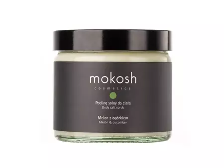 Mokosh - Body Salt Scrub - Peeling Solny do Ciała - Melon z Ogórkiem - 300g