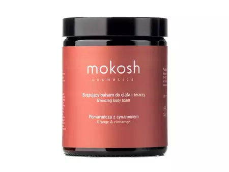 Mokosh - Bronzing Body Balm - Brązujący Balsam do Ciała i Twarzy - Pomarańcza z Cynamonem - 180ml