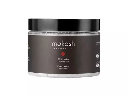Mokosh - Cranberry Salt - Sól do Kąpieli - Żurawina - 600g