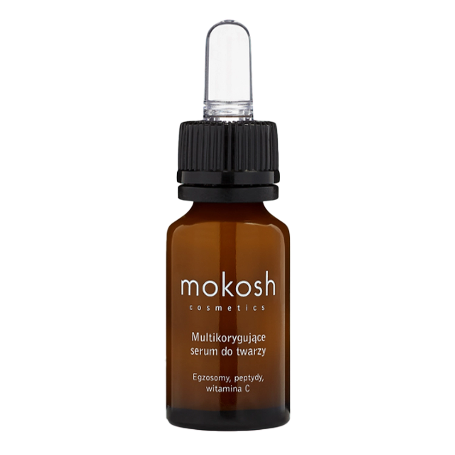 Mokosh -  Multikorygujące Serum do Twarzy Egzosomy, Peptydy, Witamina C - 12ml