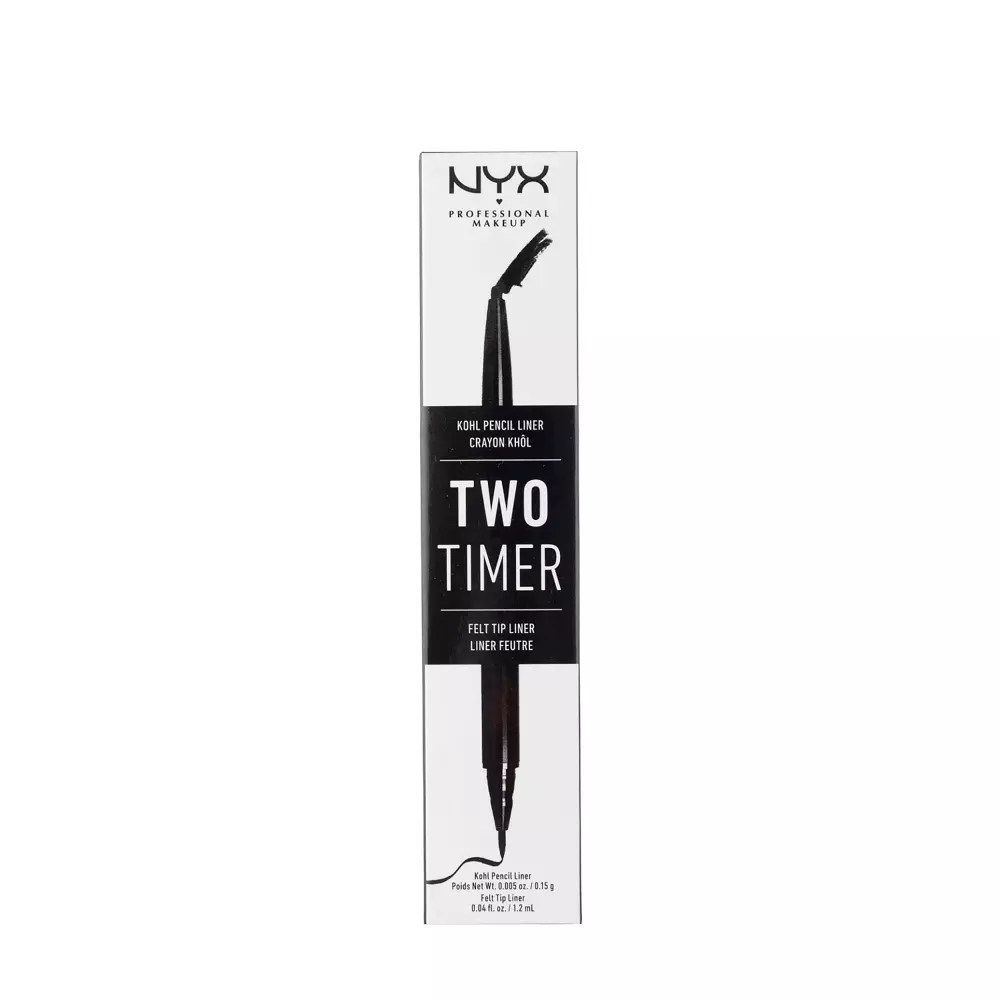 NYX Professional Makeup - Two Timer - Dual Ended Eyeliner - Dwustronny Eyeliner - 1,2g