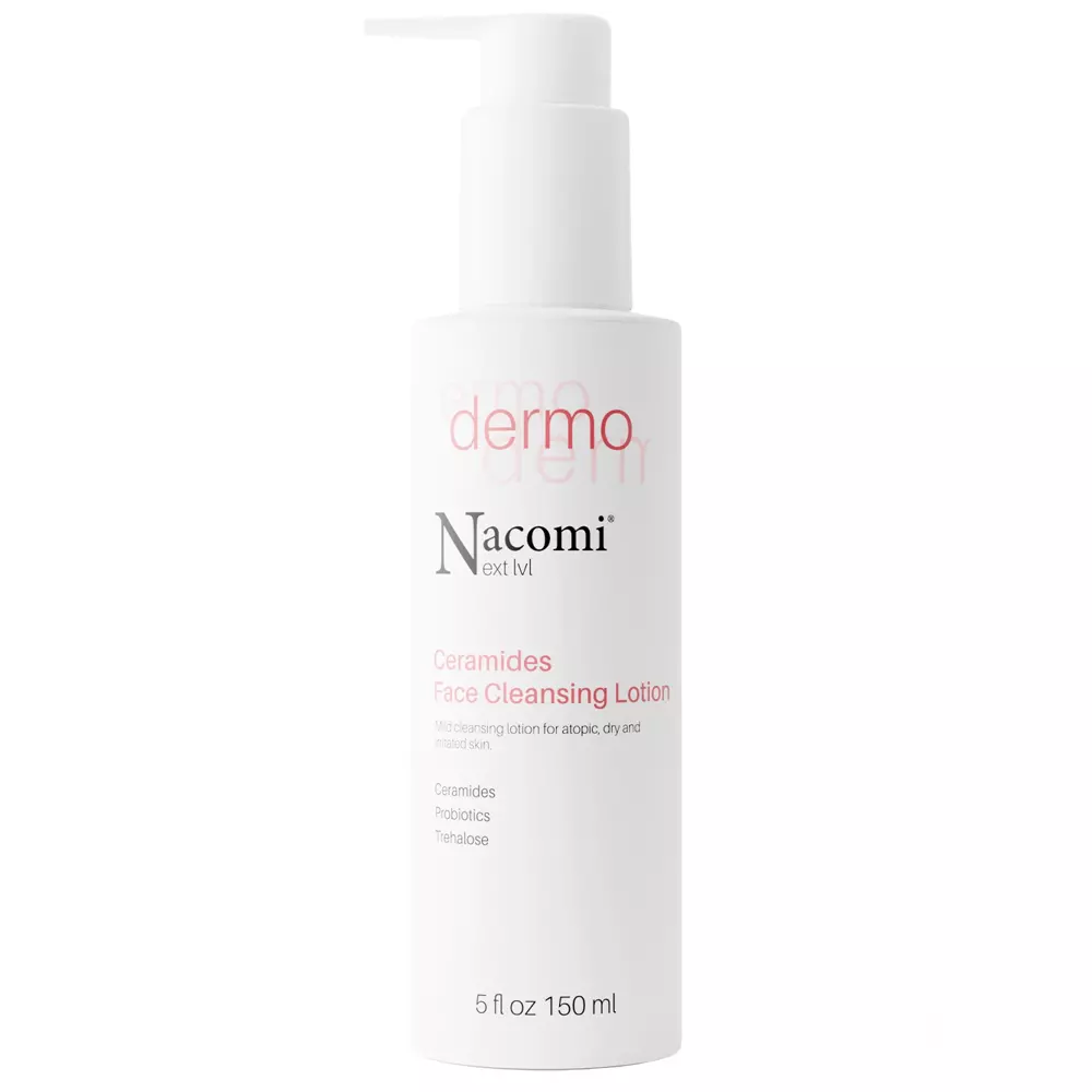 Nacomi - Dermo - Łagodna Emulsja Oczyszczająca do Cery Atopowej, Suchej i Podrażnionej - 150ml
