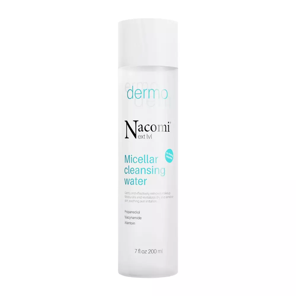 Nacomi - Next Level - Micellar Cleansing Water - Płyn Micelarny do Cery Suchej i Wrażliwej - 200ml