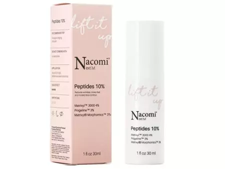 Nacomi - Next Level - Peptides 10% - Liftingujące Serum z Peptydami 10% - 30ml