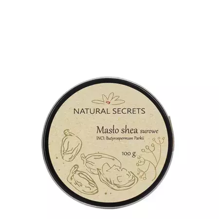 Natural Secrets - Masło Shea - 100g