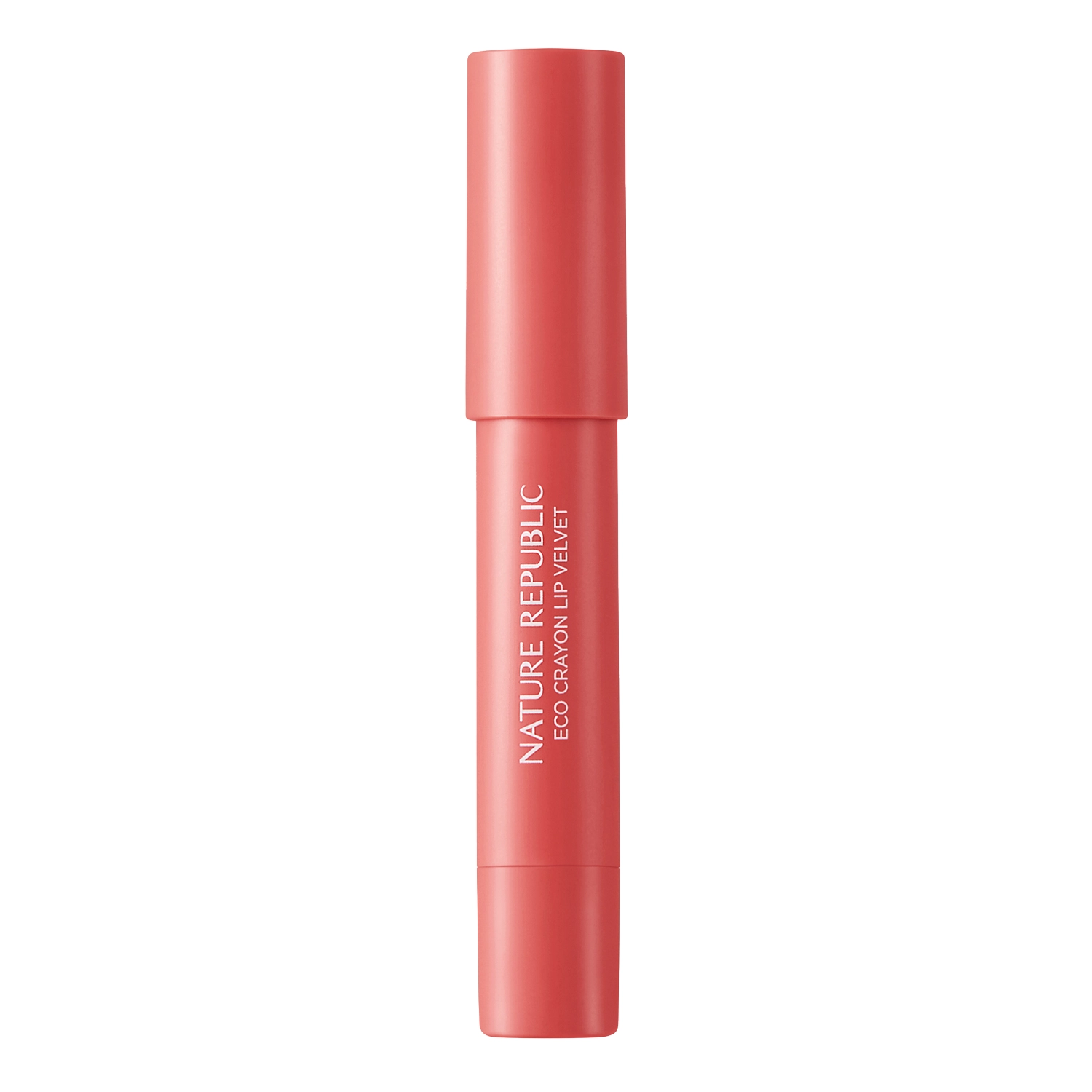 Nature Republic - By Flower Eco Crayon Lip Velvet -  Pomadka do Ust - 02 Pink Breeze - 2,8g