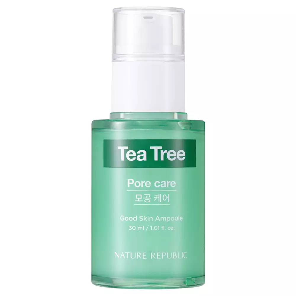 Nature Republic - Good Skin Tea Tree Ampoule - Kojące Serum do Twarzy z Ekstraktem z Drzewa Herbacianego  - 30ml