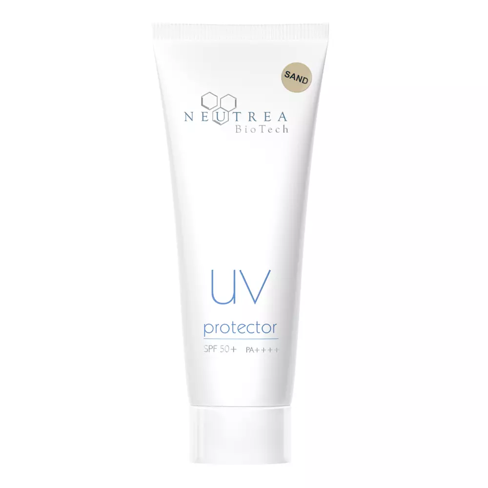 Neutrea - UV Protector SPF50+/PA++++ - Krem Ochronny - Sand/Ciepły - 75ml