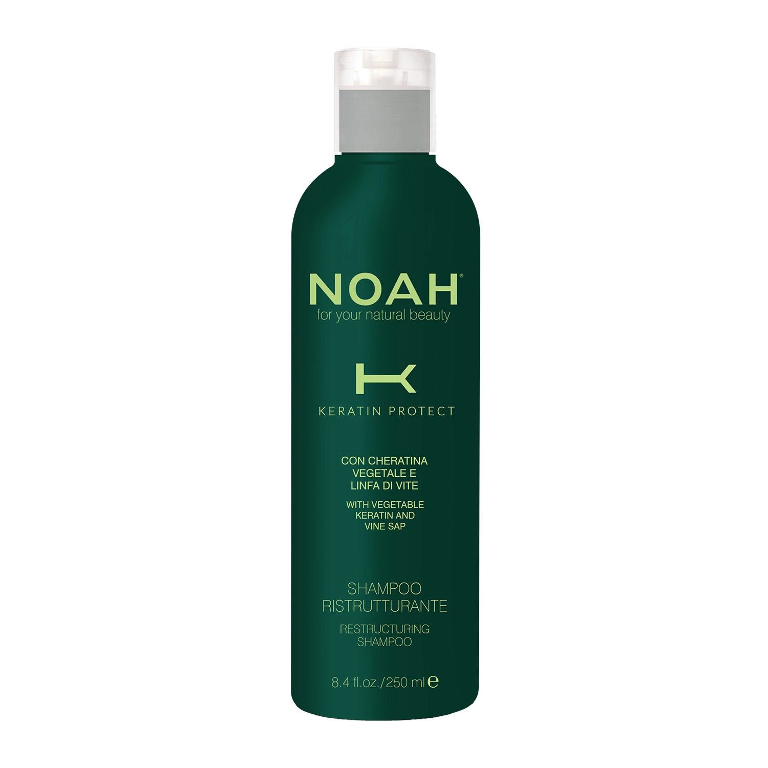 Noah - Keratin Protect Restructuring Shampoo - Odbudowujący Szampon do Włosów - 250ml