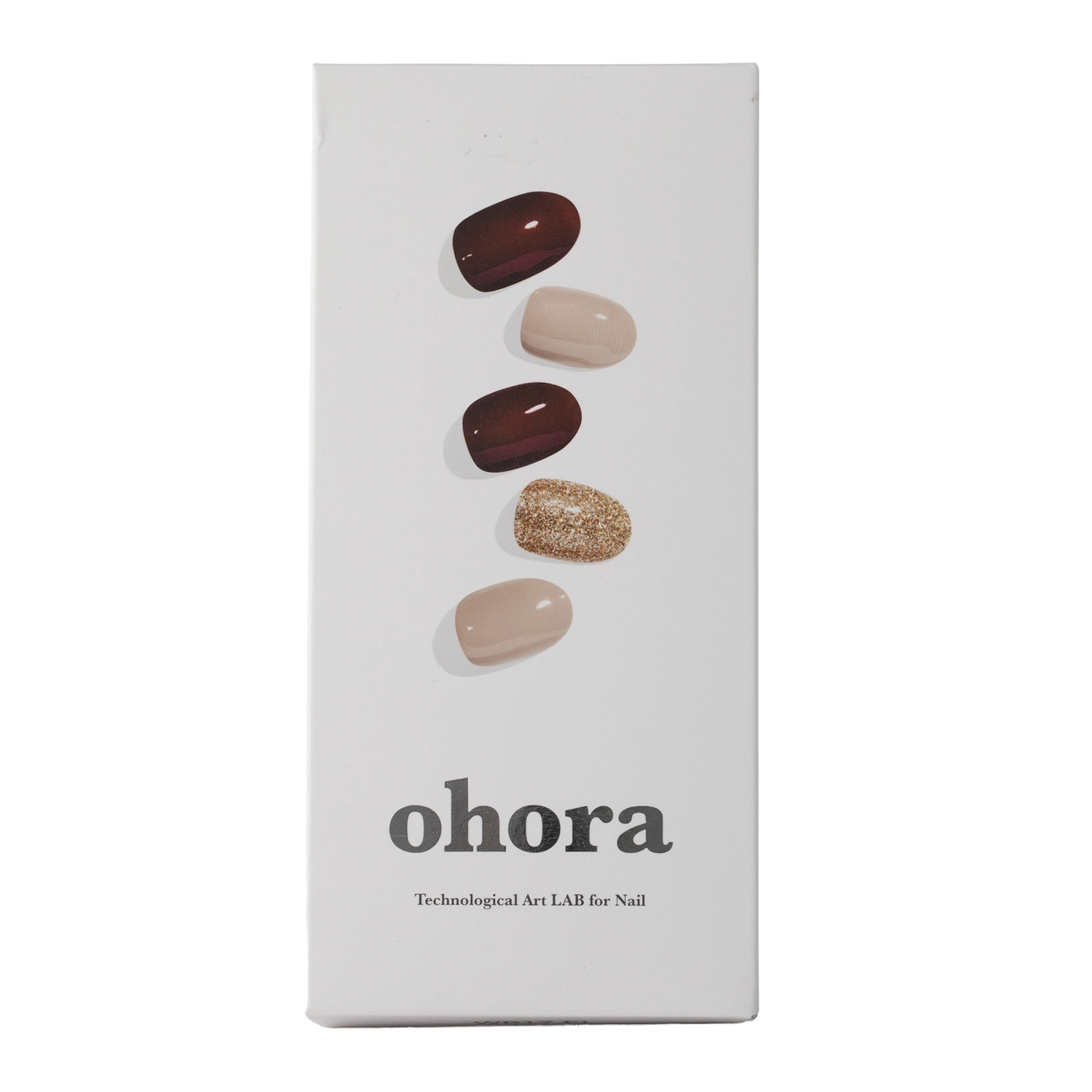 Ohora - Semicured Gel Nail - Hybrydowe Naklejki na Paznokcie - Manicure - Rosewood - 30szt