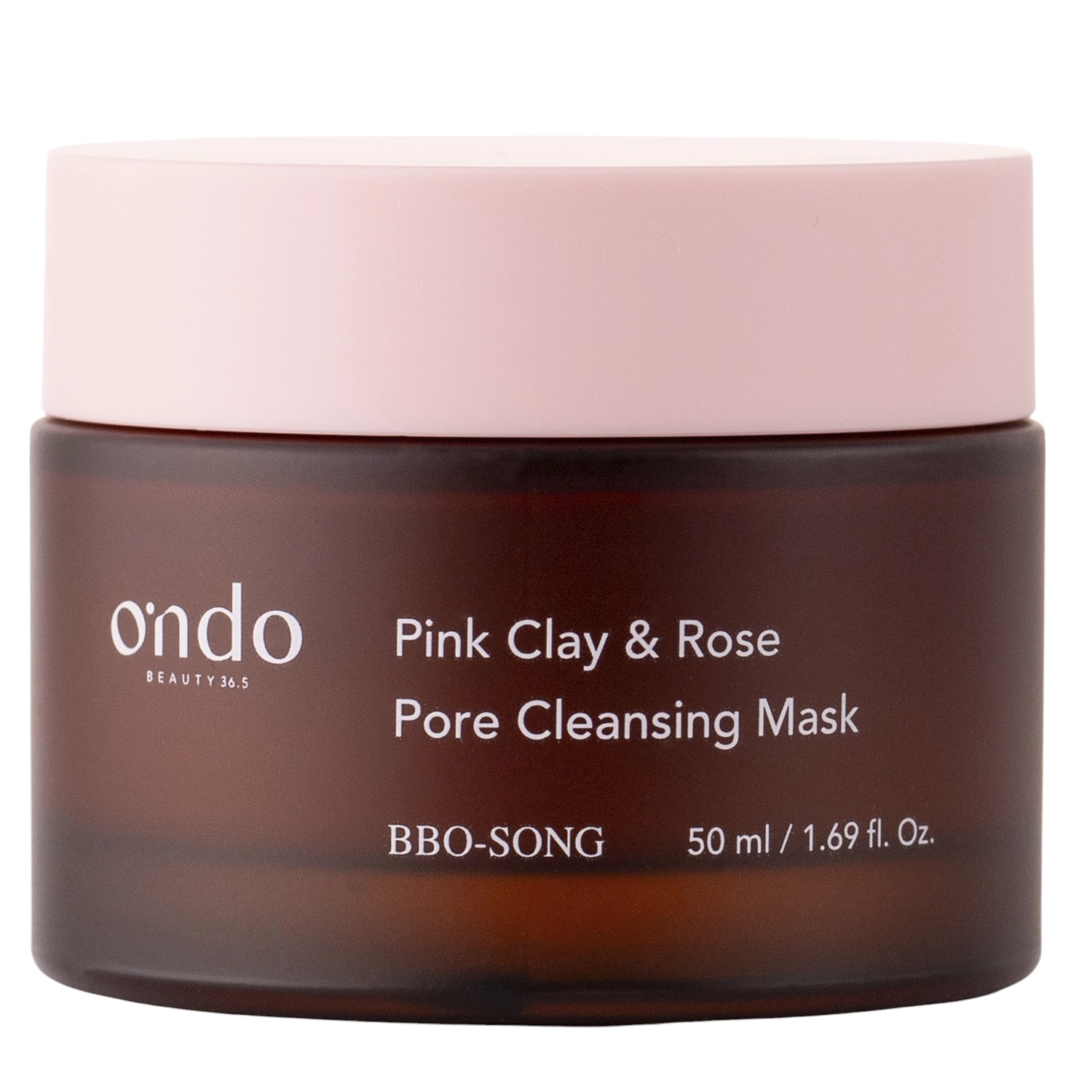 Ondo Beauty 36.5 - Pink Clay Rose Pore Cleansing Mask - Oczyszczająca Maska Glinkowa z Różą - 50ml