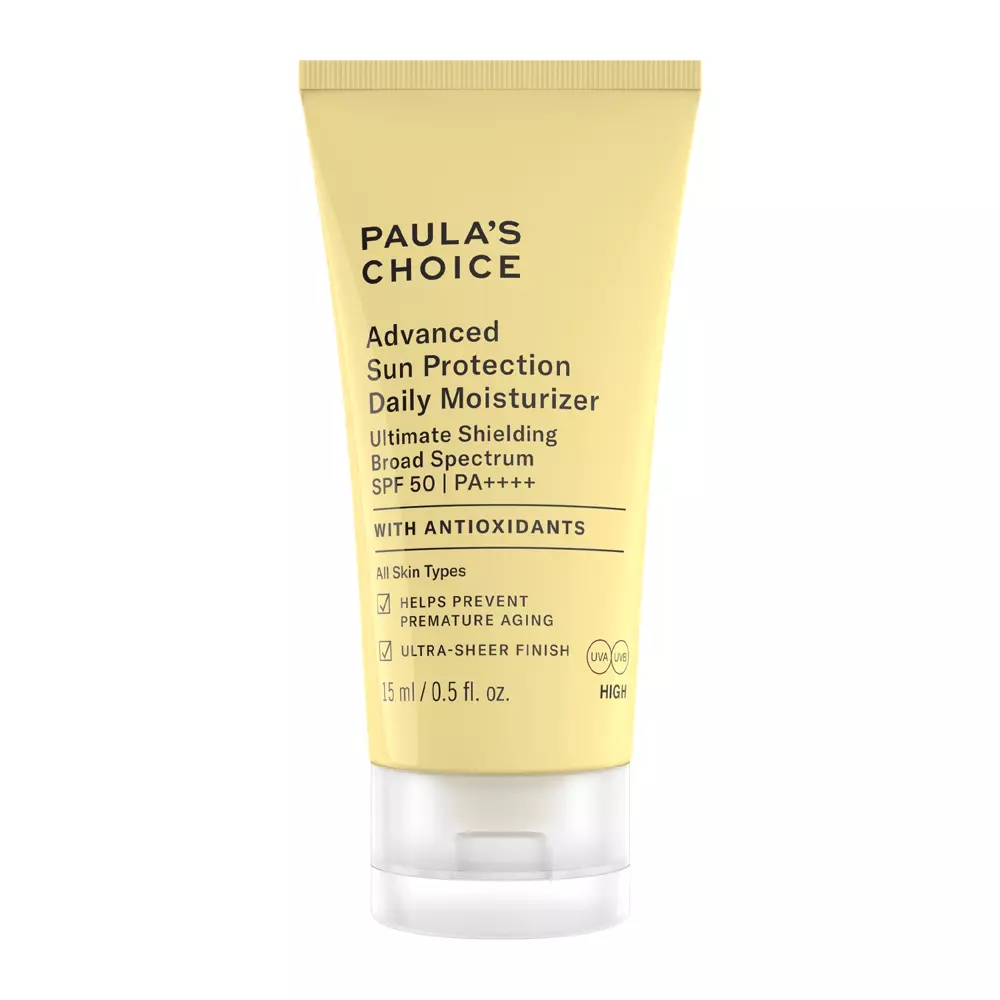 Paula's Choice - Advanced Protection Daily Moisturiser SPF 50 PA++++ -  Krem Nawilżający na Dzień - 15ml