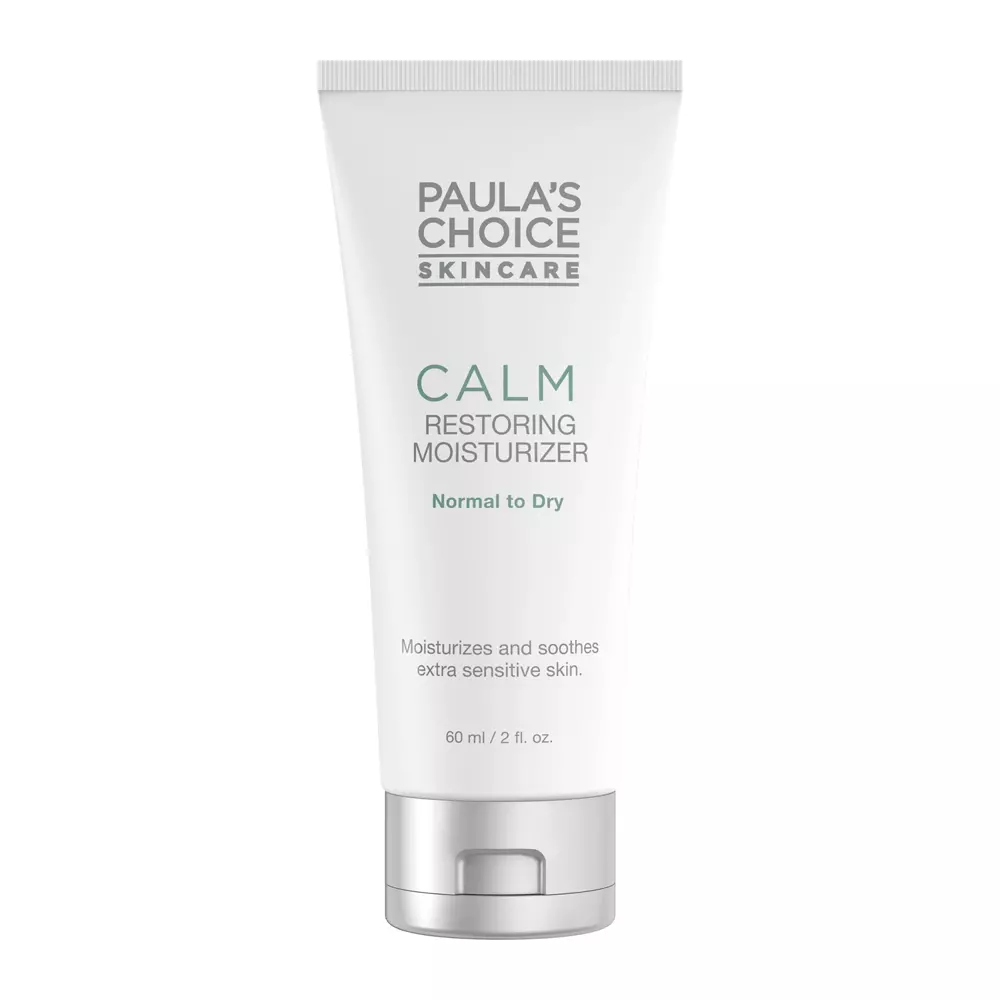 Paula's Choice - Calm - Restoring Moisturizer for Normal to Dry Skin - Odbudowujący Krem Nawilżający do Skóry Normalnej i Suchej - 60ml
