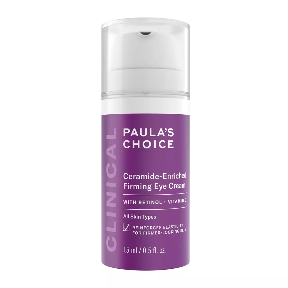 Paula's Choice - Clinical - Ceramide-Enriched Firming Eye Cream - Ujędrniający Krem pod Oczy z Ceramidami - 15ml