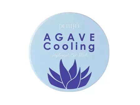 Petitfee - Agave Cooling Hydrogel Eye Mask - Kojąco-Chłodzące Płatki Żelowe pod Oczy - 60szt