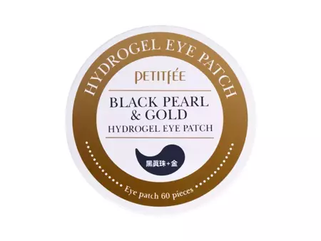 Petitfee - Black Pearl & Gold Eye Patch - Hydrożelowe Płatki pod Oczy - 60szt.