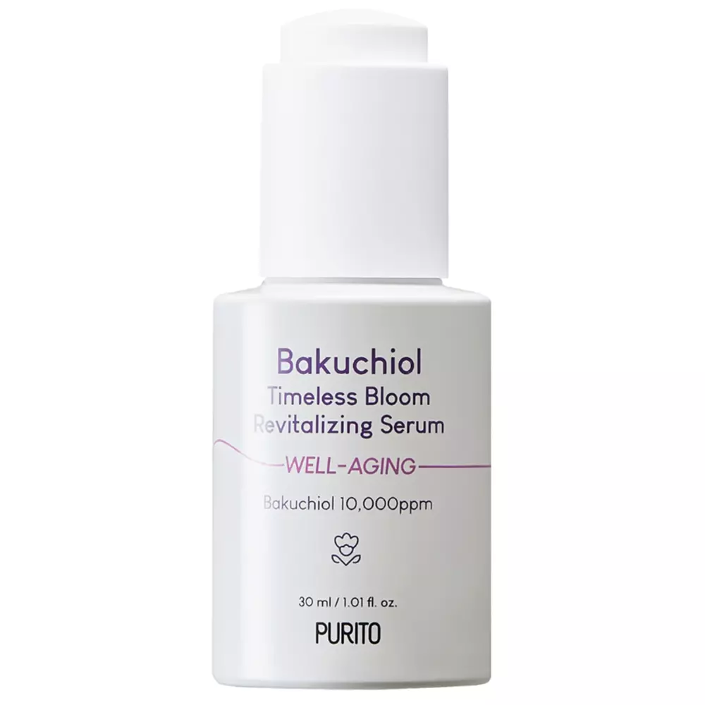 Purito - Bakuchiol Timeless Bloom Revitalizing Serum - Rewitalizujące Serum z Bakuchiolem - 30ml