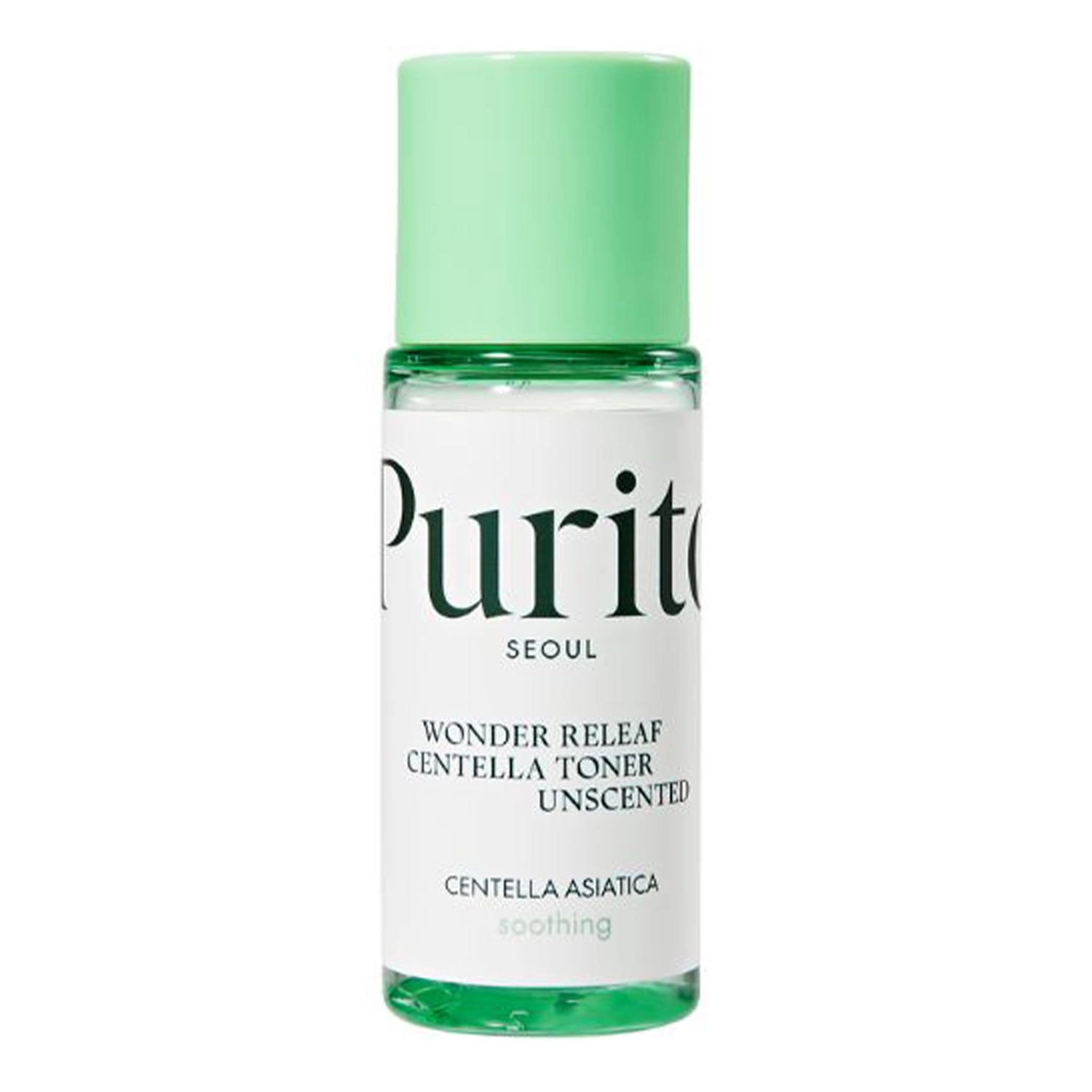 Purito Seoul - Wonder Releaf Centella Toner Unscented - Bezzapachowy Toner z Wąkrotą Azjatycką - 30ml