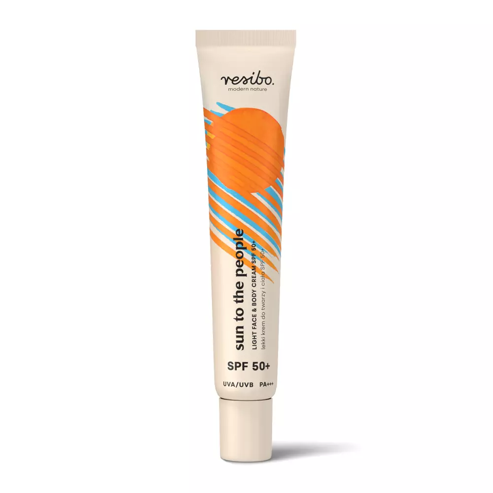 Resibo - Sun to the People - Light Face and Body Cream SPF50+ - Lekki Krem do Twarzy i Ciała - 50ml