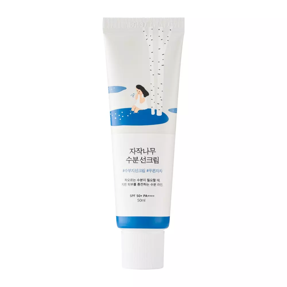 Round Lab - Birch Juice Moisturizing Sun Cream SPF50+ PA++++ - Krem Przeciwsłoneczny - 50ml - OUTLET