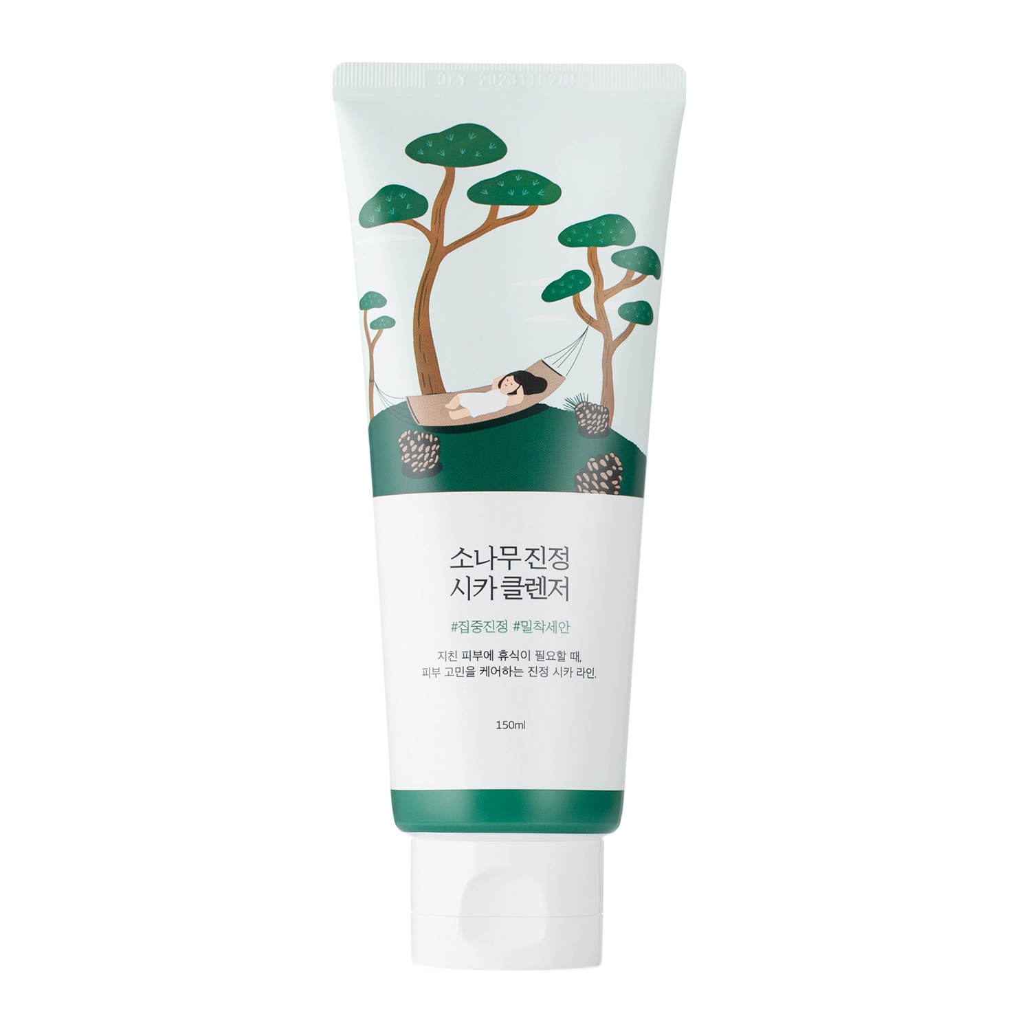 Round Lab - Pine Calming Cica Cleanser -  Żel do Mycia Twarzy - 150ml