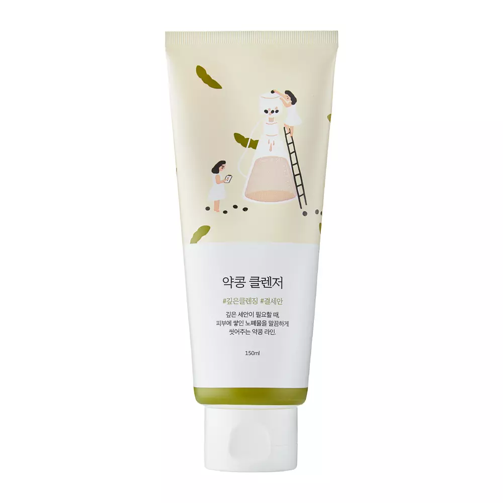 Round Lab - Soybean Nourishing Cleanser - Żel do Mycia Twarzy z Ekstraktem z Czarnej Soi - 150ml