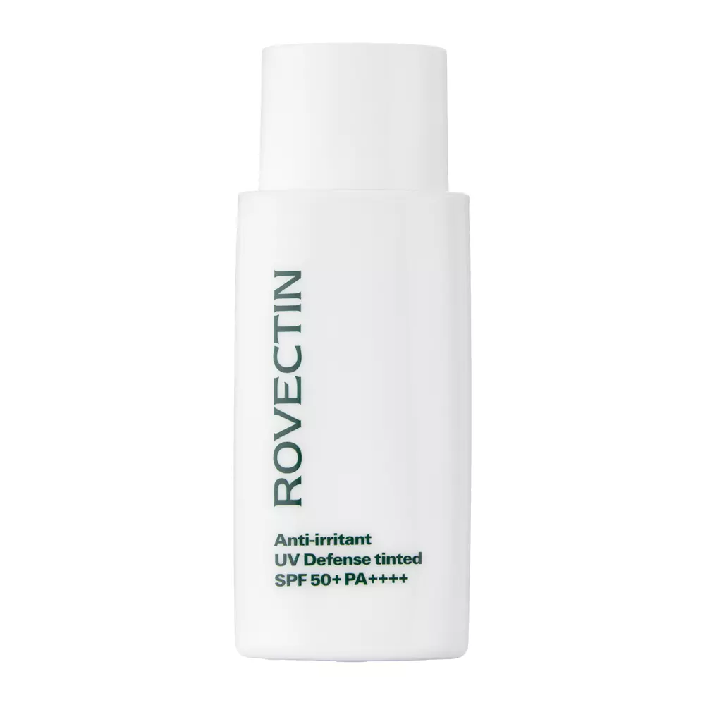 Rovectin - Anti-irritant UV Defense Tinted SPF 50+/PA+++ - Krem z Filtrem do Skóry Wrażliwej - 50ml