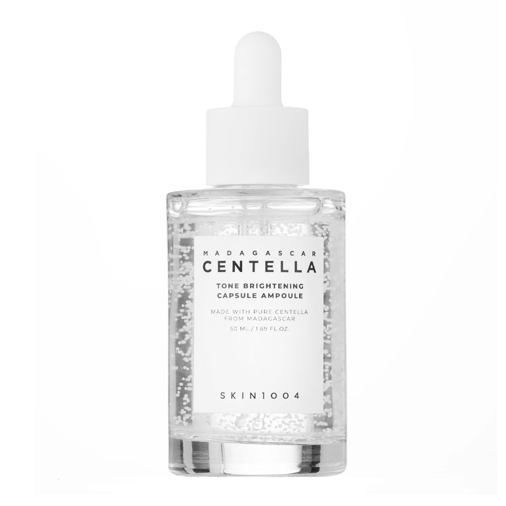 SKIN1004 - Madagascar Centella Tone Brightening Capsule Ampoule - Rozświetlająca Ampułka z Wąkrotą Azjatycką - 50ml