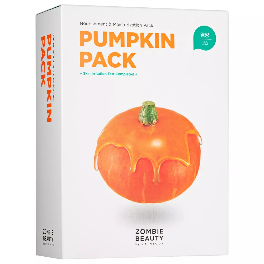 SKIN1004 - Zombie Beauty Pumpkin Pack - Zestaw Odżywczych Maseczek do Twarzy - 16 szt. x 4g