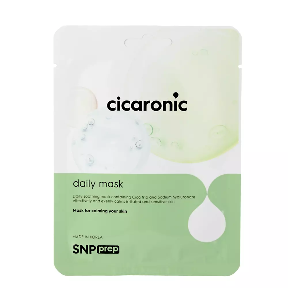 SNP - Cicaronic Daily Mask - Łagodząca Maska w Płachcie - 20ml